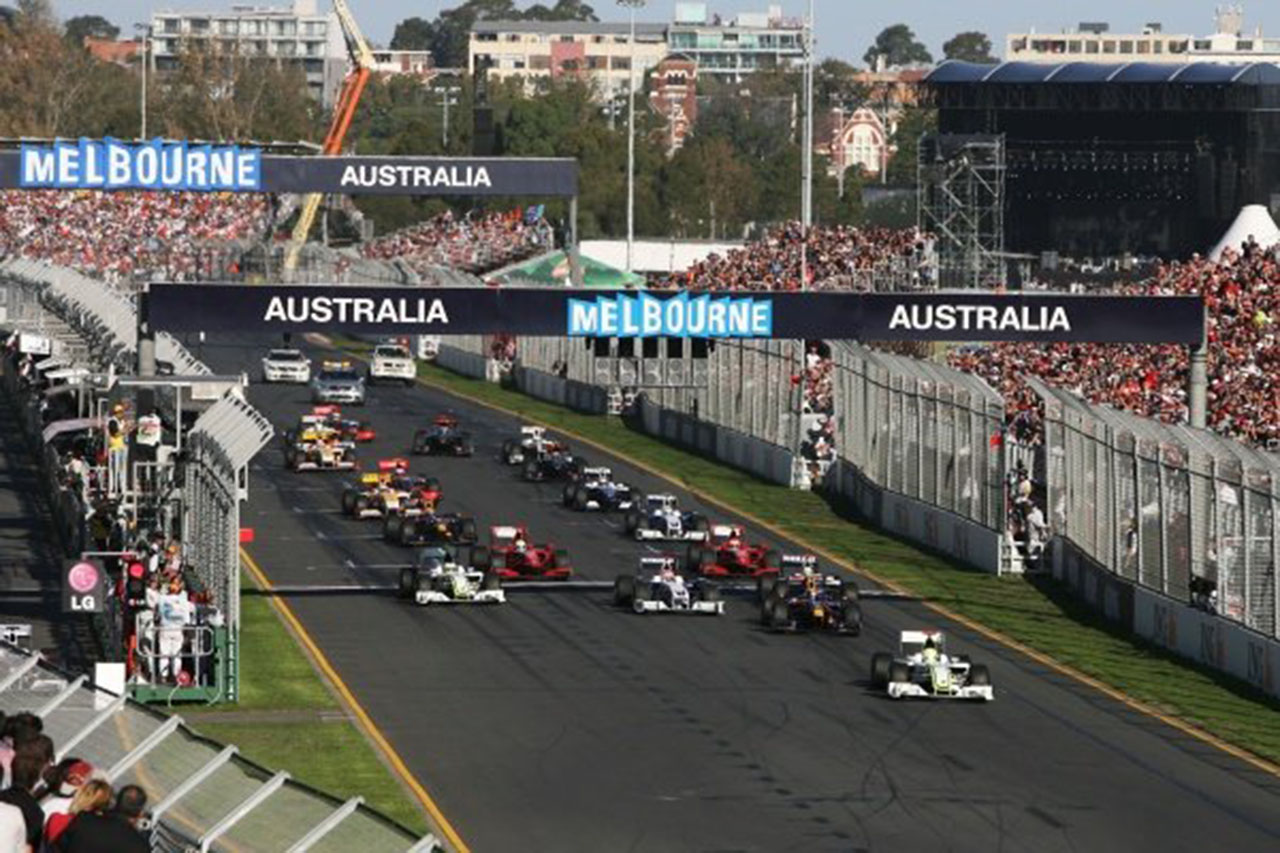 F1オーストラリアGP 決勝:バトン優勝!ブラウンGPワン・ツー!