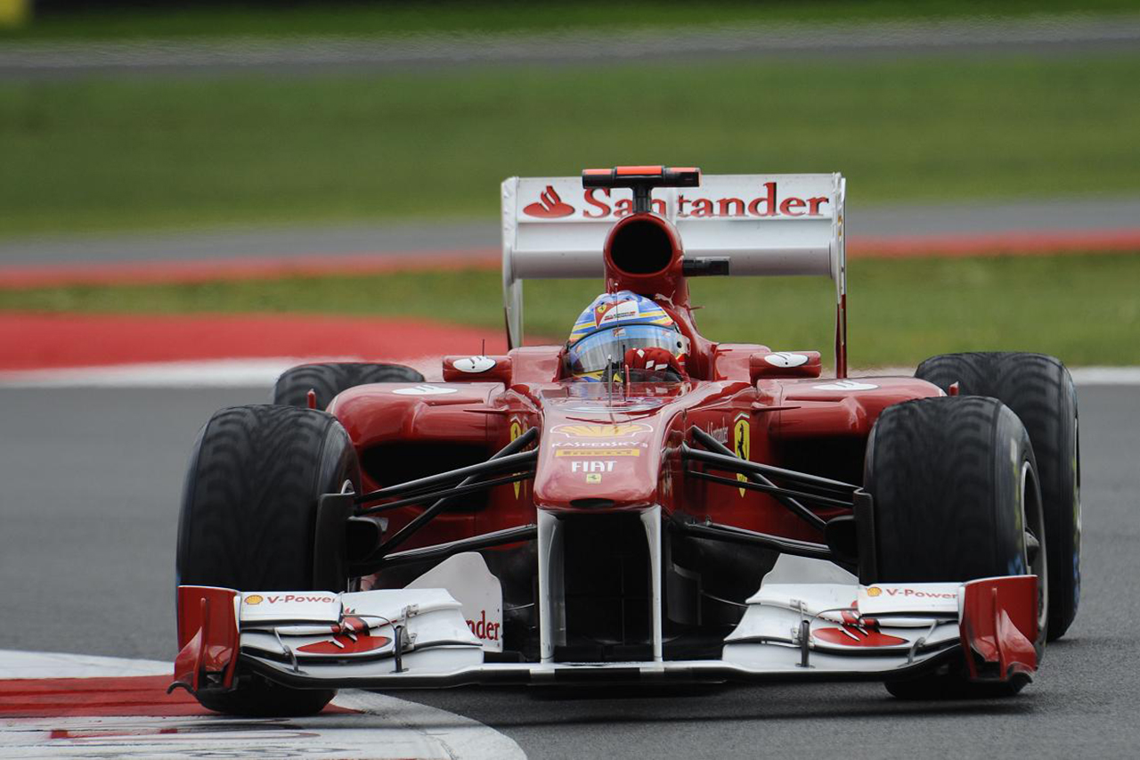 フェラーリ：F1イギリスGP初日