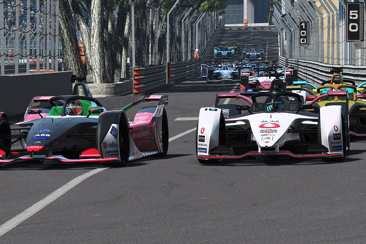 フォーミュラE、公式バーチャルレース『Race At Home Challenge』を開催