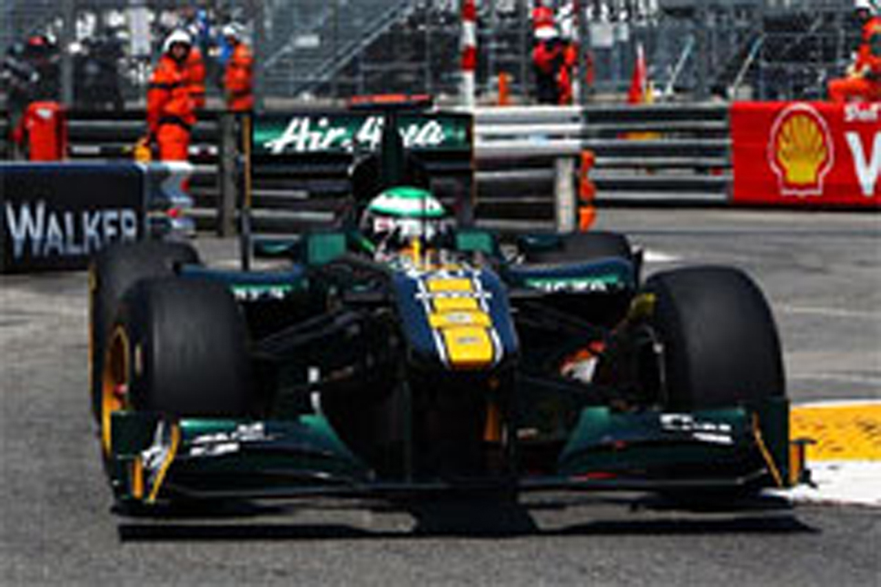 チーム・ロータス：F1モナコGP初日