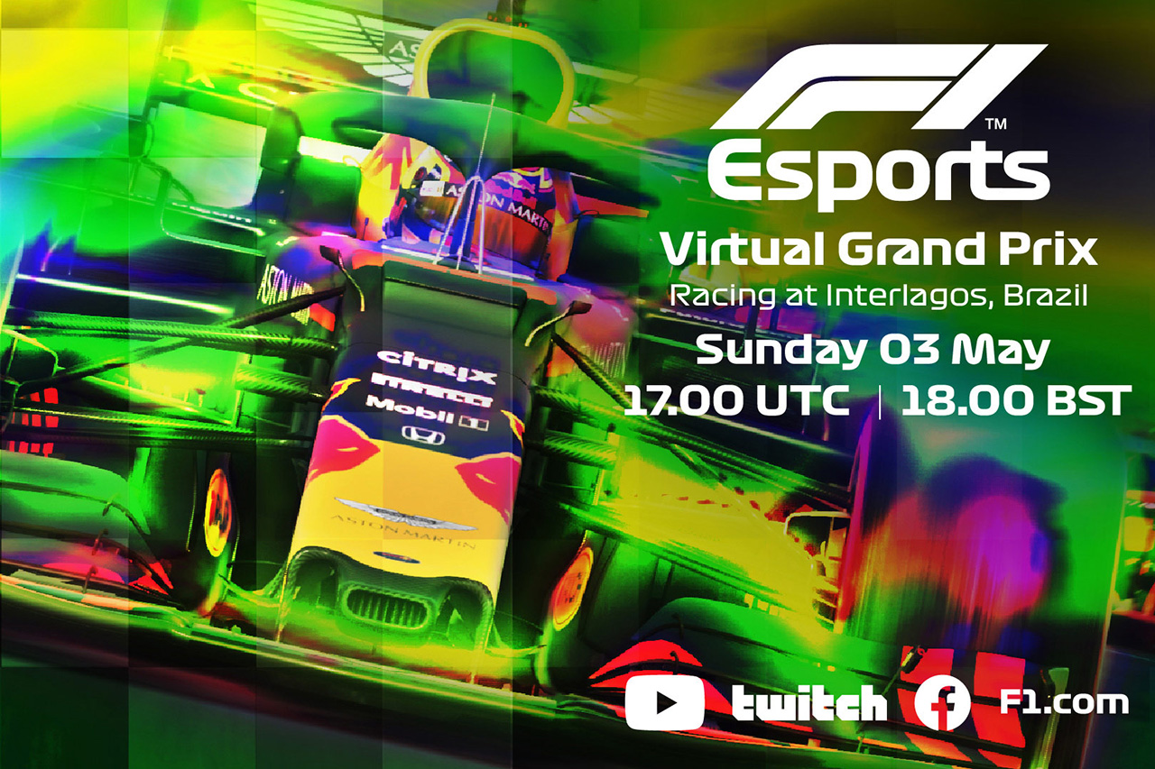 F1バーチャルGP 第4戦 エントリーリスト:6名の現役F1ドライバーが参加