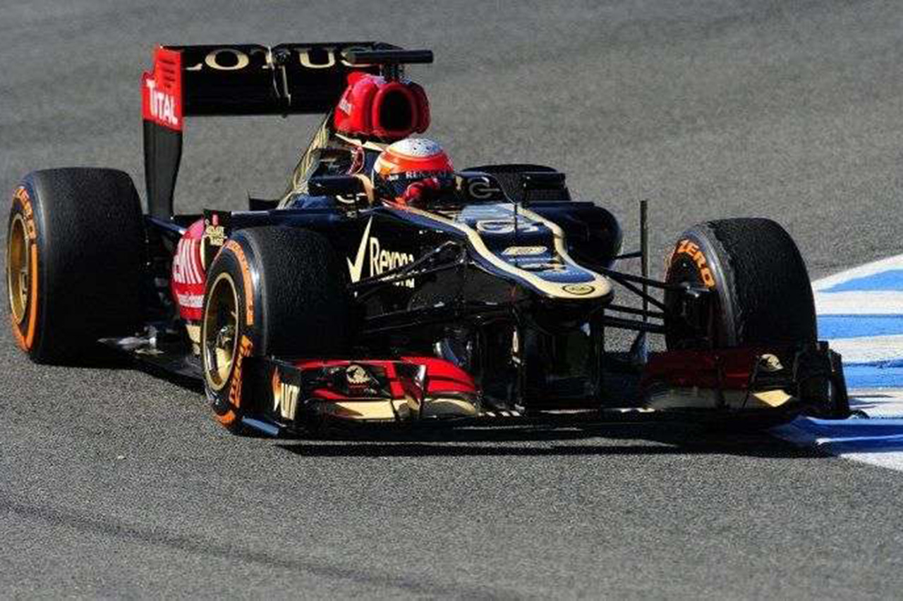 ロマン・グロージャン(ロータス):F1ヘレステスト初日