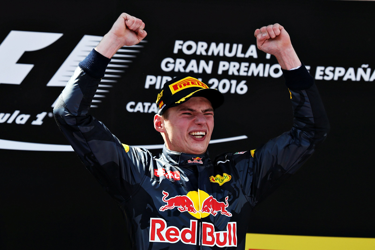F1ドライバーの初勝利:マックス・フェルスタッペン(2016年スペインGP)