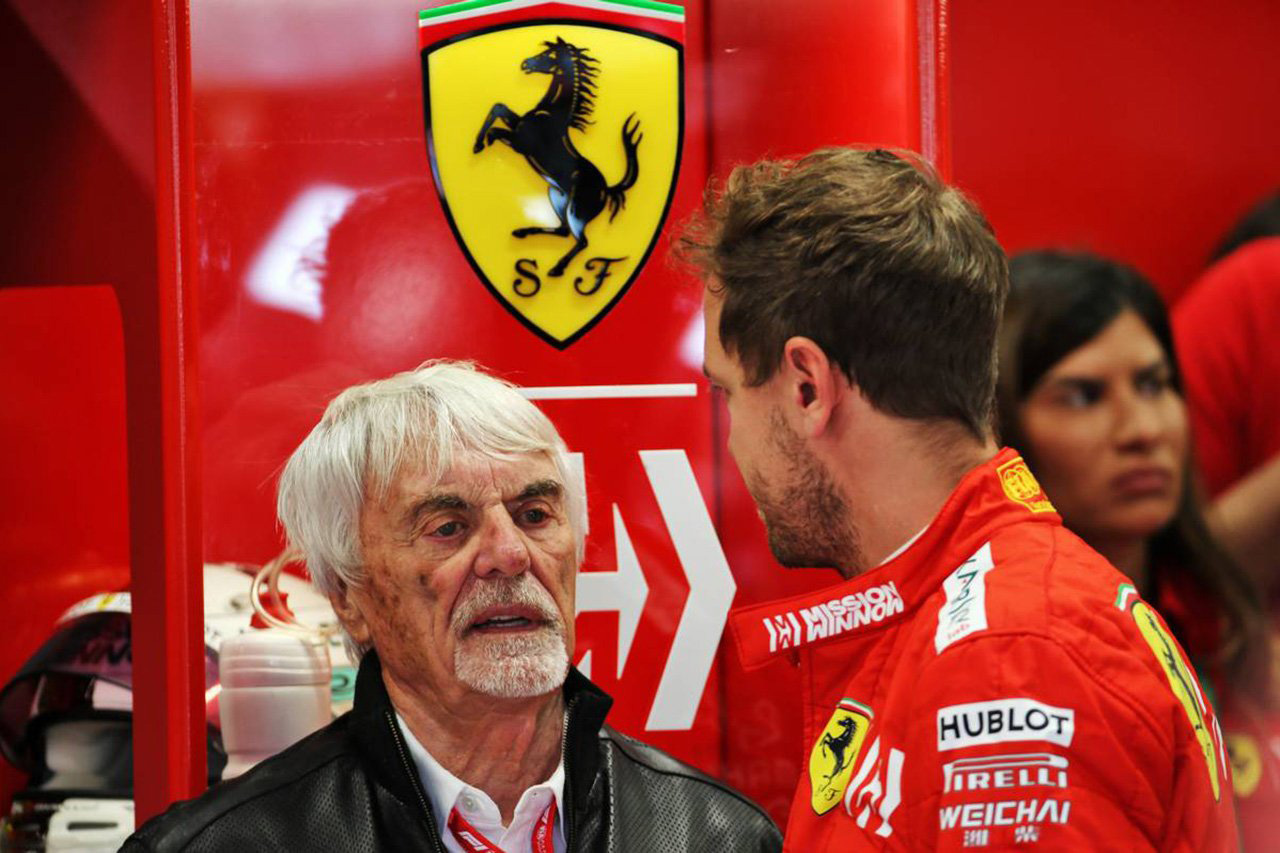 バーニー・エクレストン 「メルセデスF1はベッテル獲得を検討すべき」