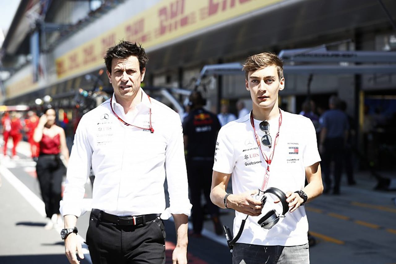 ジョージ・ラッセル 「メルセデスF1が若手を乗せることを願っている」