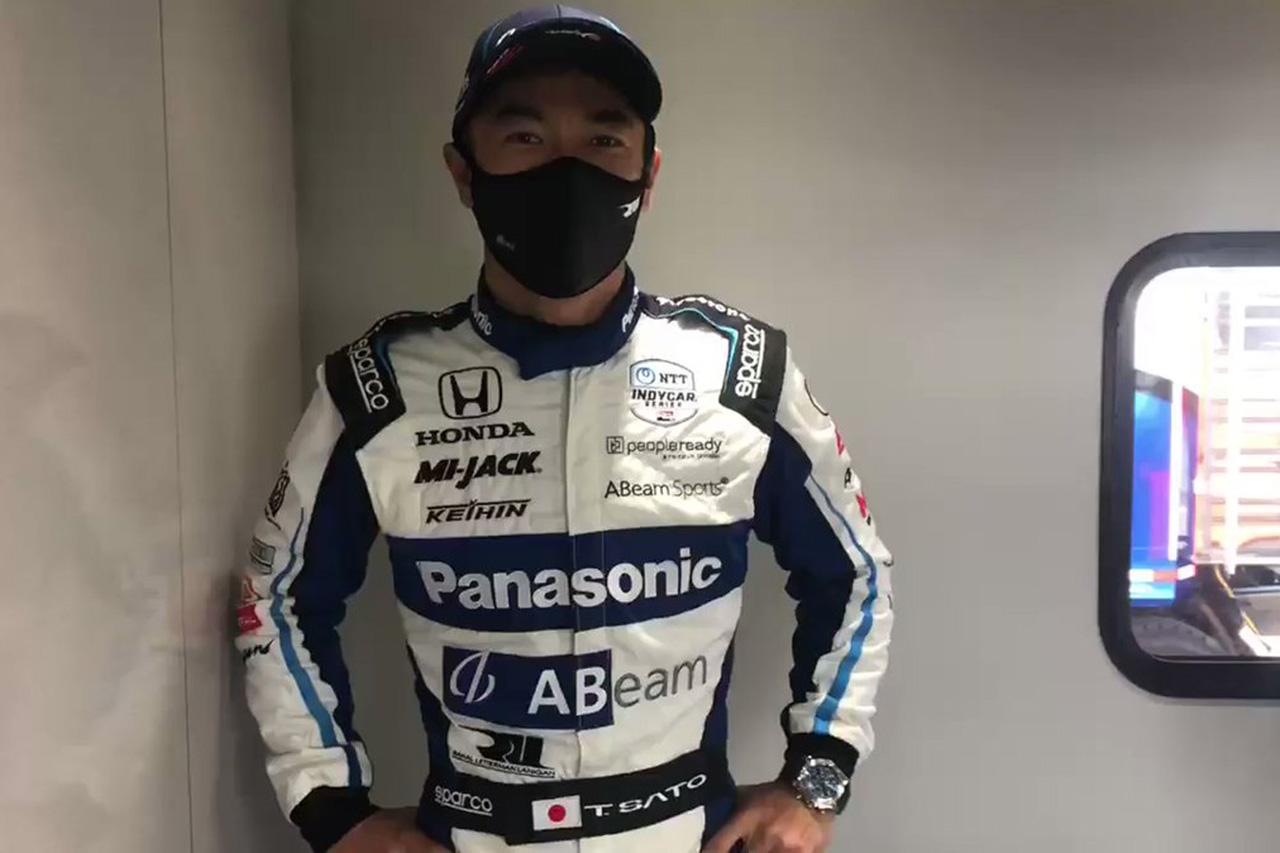 佐藤琢磨、予選でのクラッシュを回想「セッティング的に攻めすぎたかも」