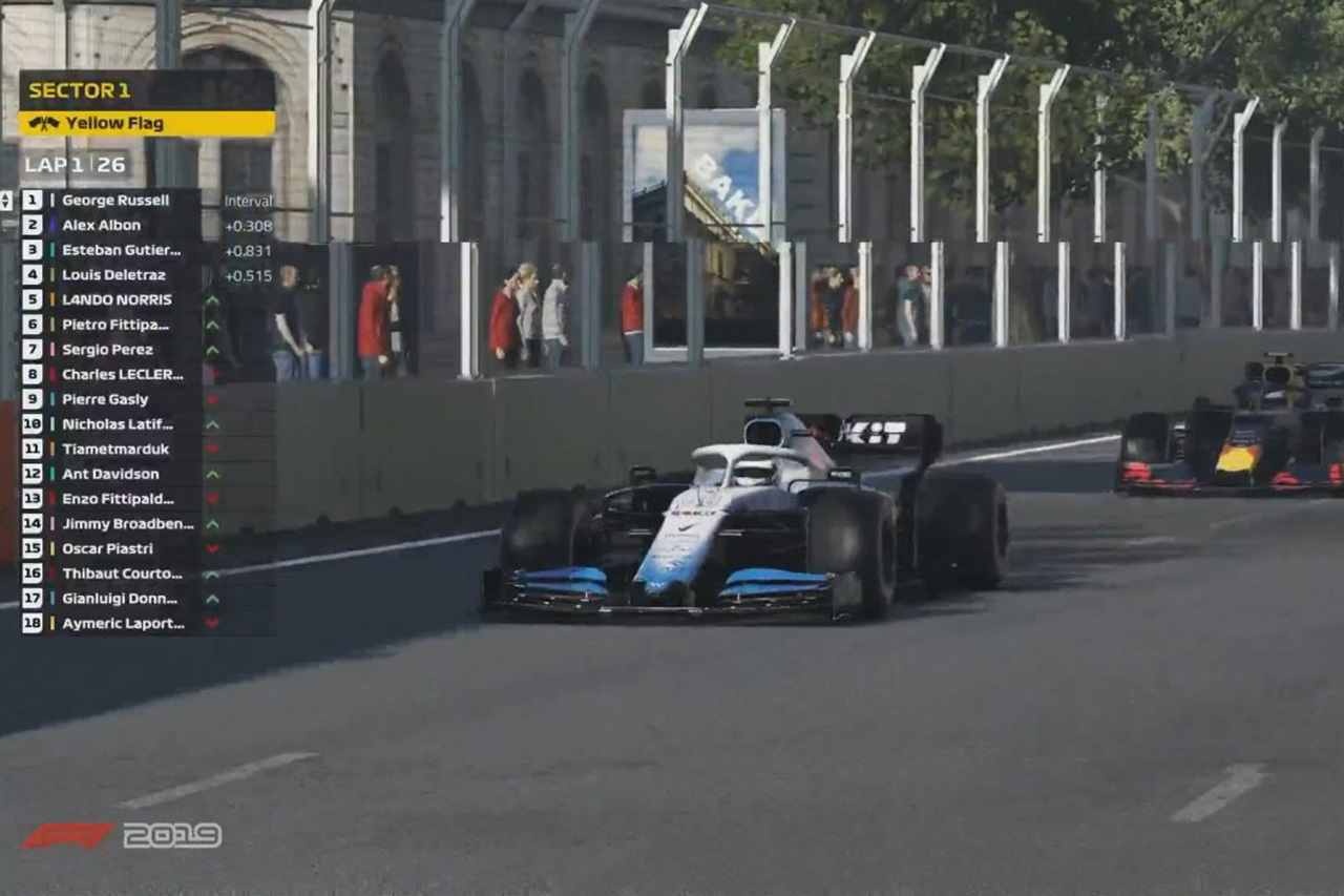 【動画】 F1バーチャルGP 第7戦 アゼルバイジャン 決勝ハイライト