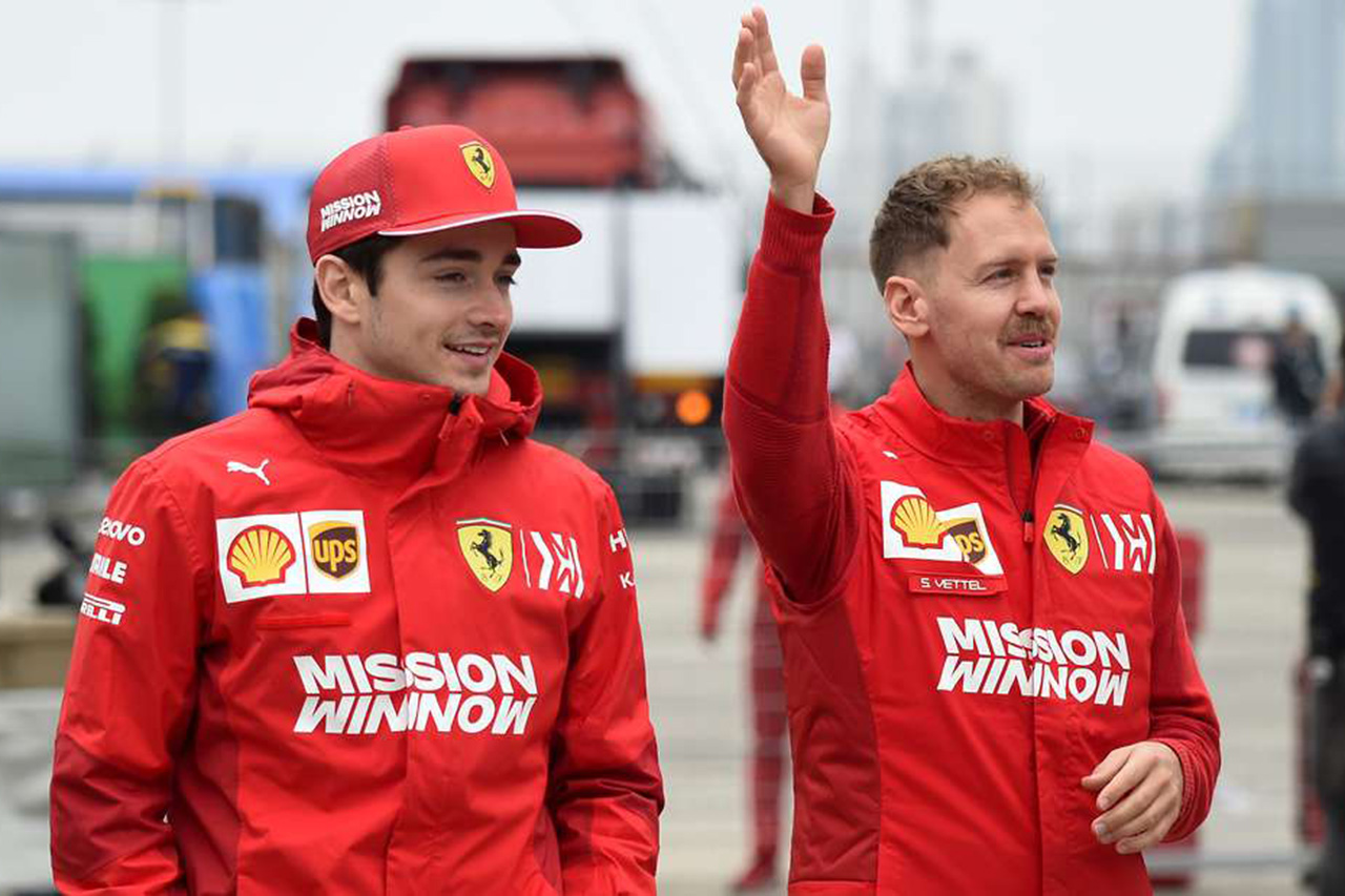 フェラーリF1、ルクレールは給与返還もベッテルは慈善団体に寄付?