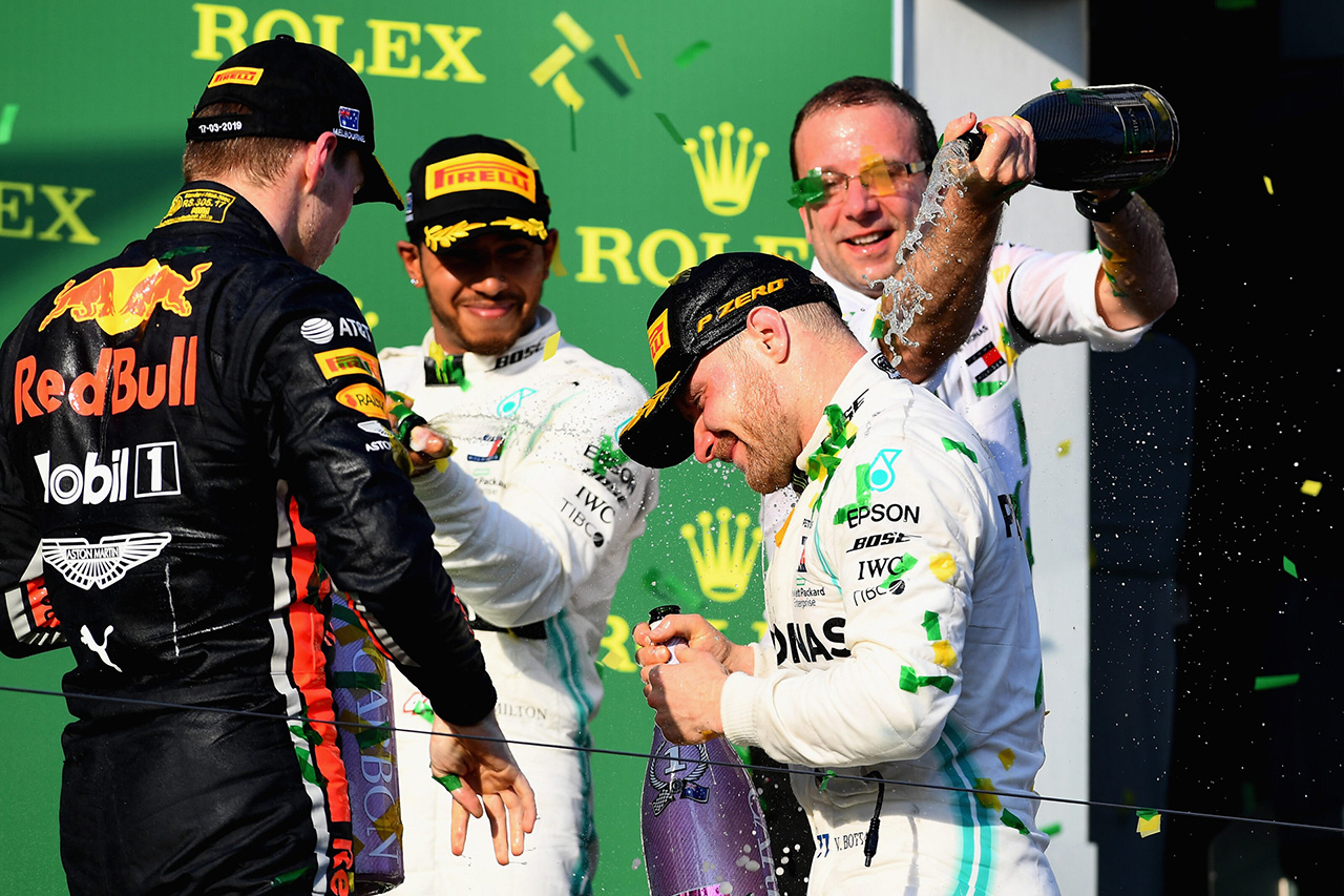 F1、表彰台セレモニーも“新しい生活様式”での形式に変更