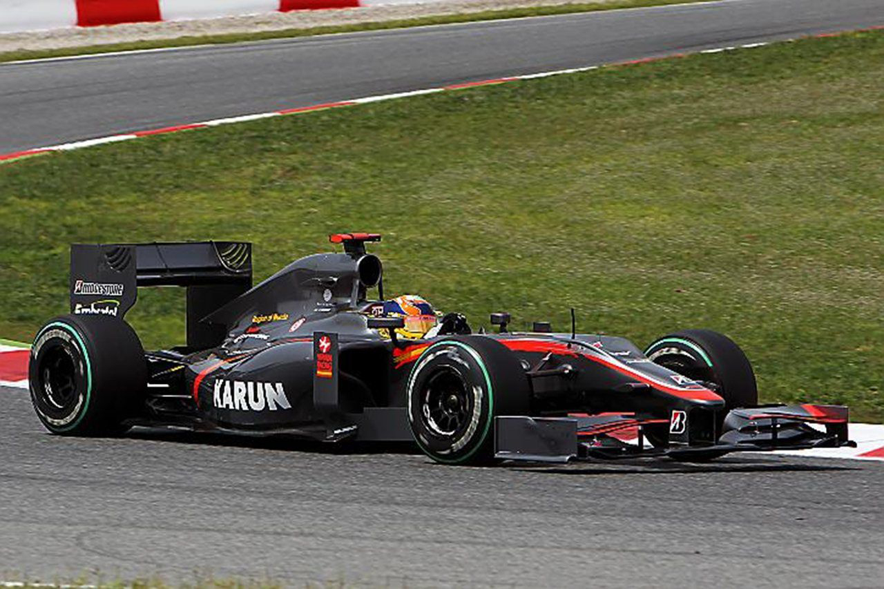 ヒスパニア・レーシング、ダブルリタイアに終わる (F1スペインGP)