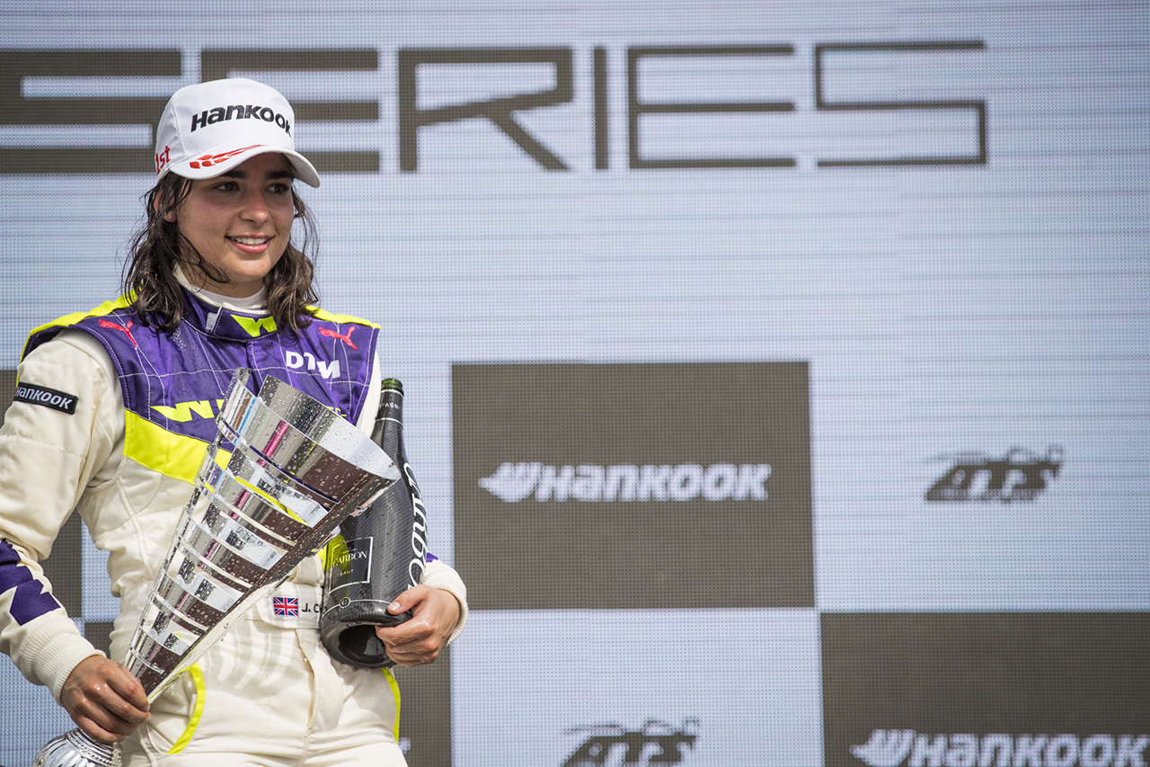 F1を目指すジェイミー・チャドウィック 長期的な財政支援を確保