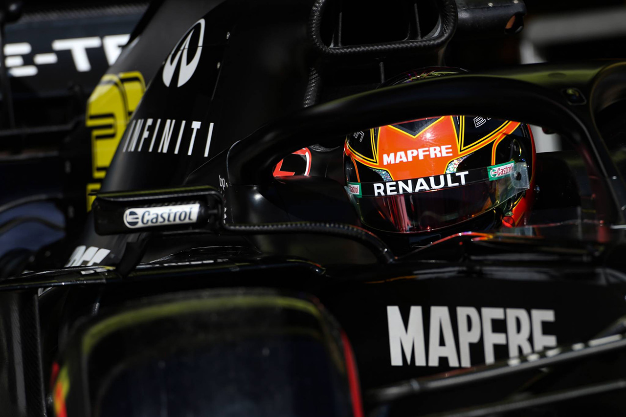 ルノーF1、レッドブル・リンクでエステバン・オコンが143周を走破