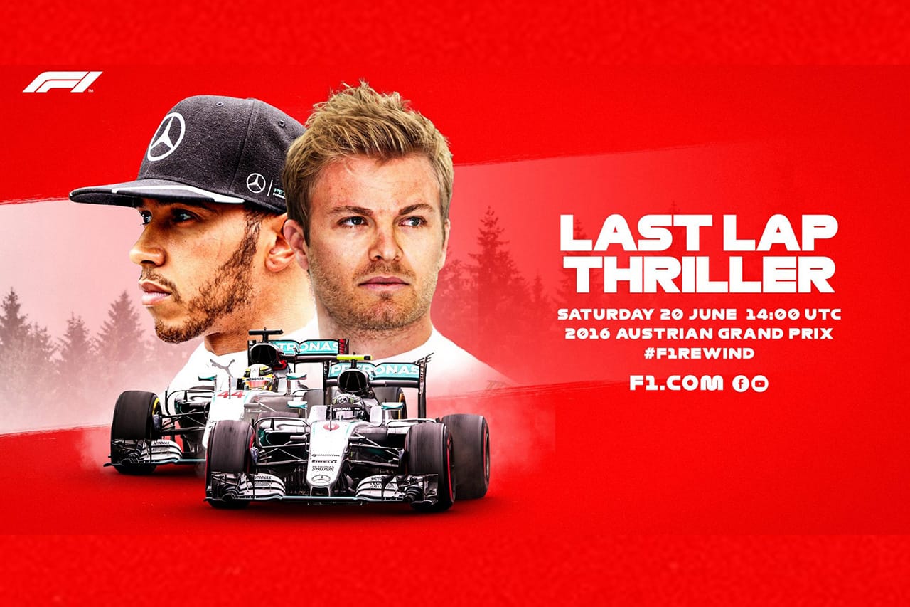 2016年 F1オーストリアGP 無料配信:最終ラップでメルセデスの同士討ち