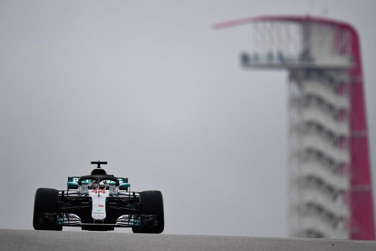 F1アメリカGP フリー走行1回目：ニコ・ロズベルグがトップタイム