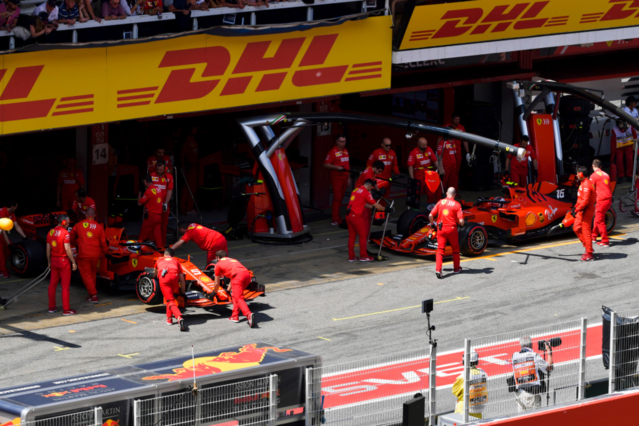 フェラーリF1、ベッテルとルクレールのマシン毎にチームを隔離