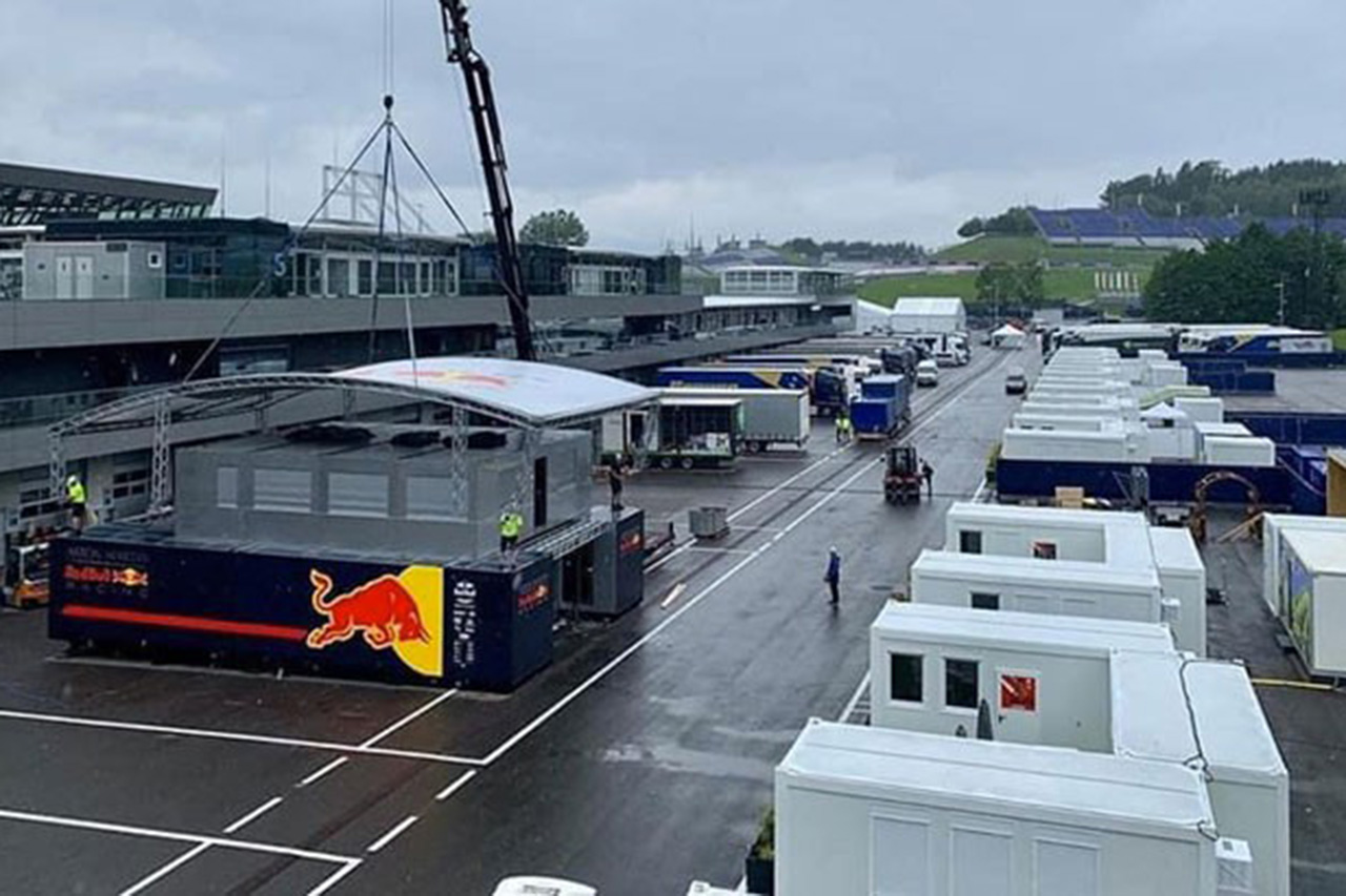 【最新画像】 F1オーストリアGP:レッドブル・リンクの質素なパドック