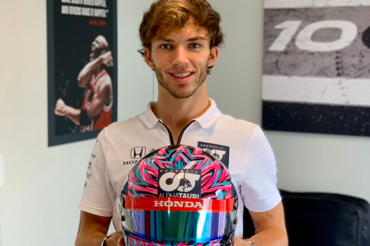 ピエール・ガスリー F1オーストリアGP スペシャルヘルメット