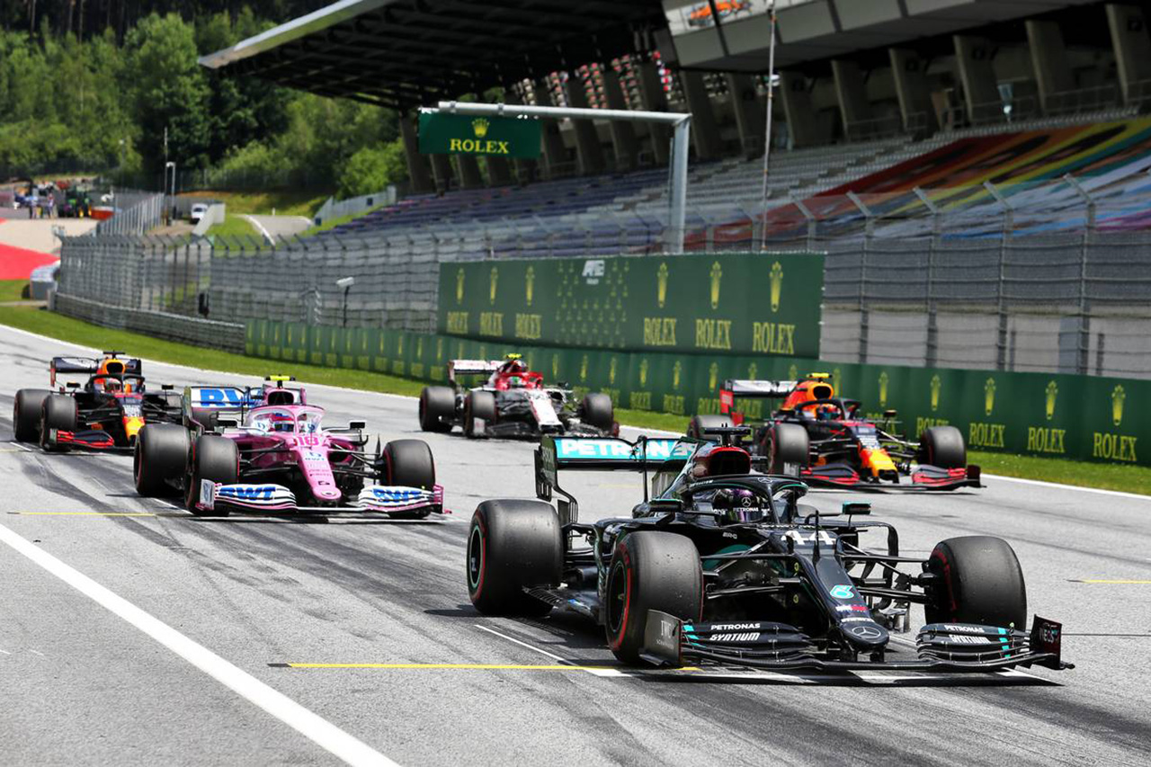 F1マシン:2019年 vs 2020年 予選タイム比較 / F1オーストリアGP