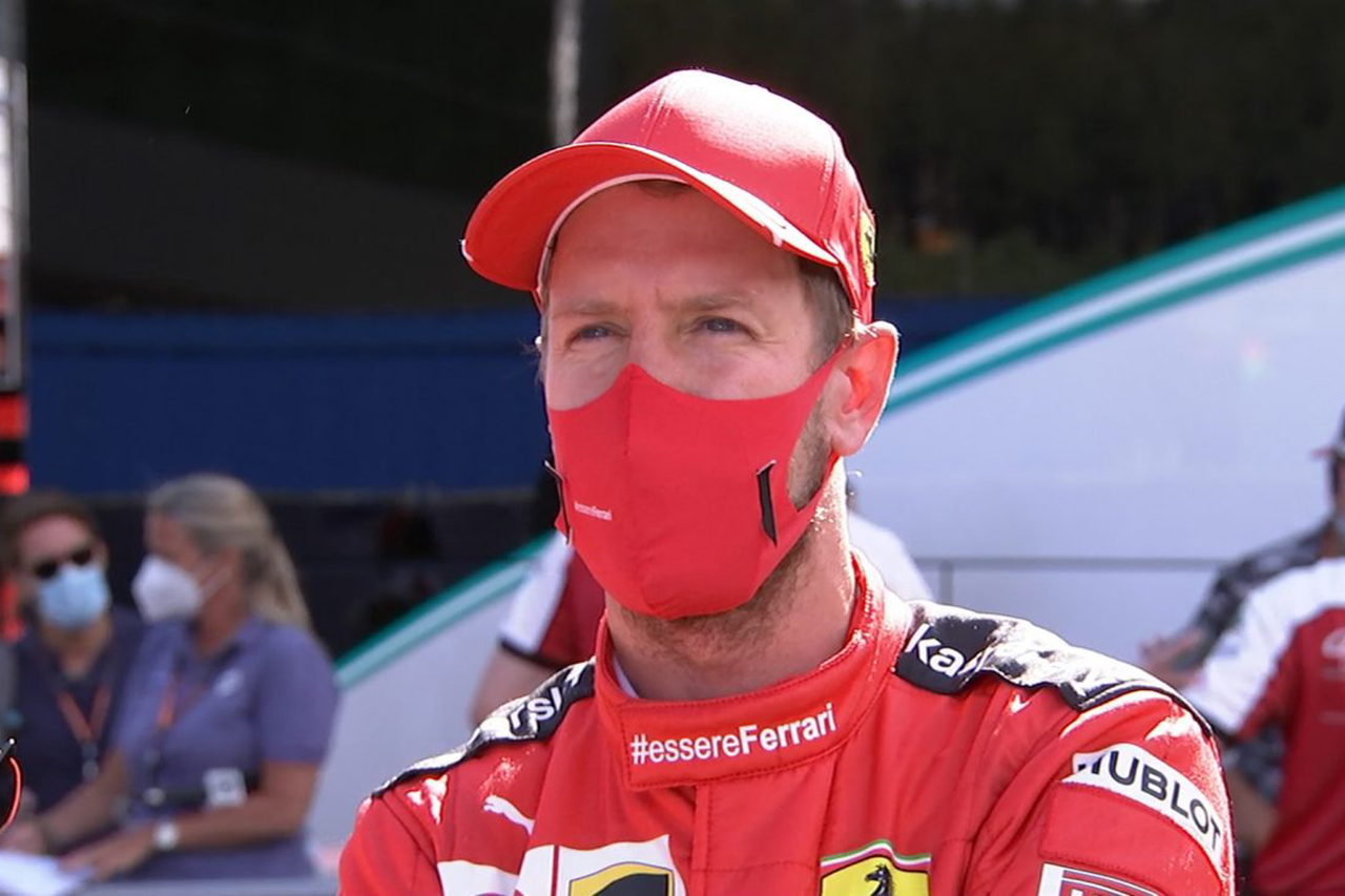 セバスチャン・ベッテル、SF1000に苦戦「1回のスピンだけで済んで満足」