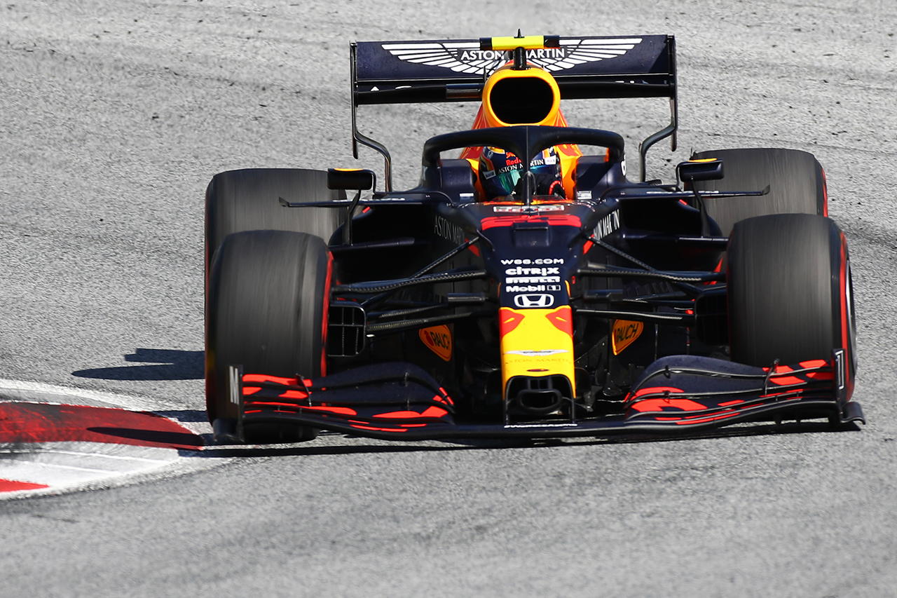 レッドブル・ホンダF1、RB16の不安定さは新サスペンションが原因？