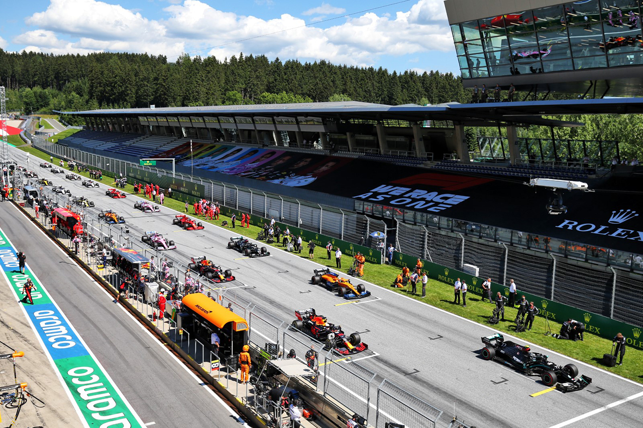2020年 F1シュタイアーマルクGP テレビ放送時間＆タイムスケジュール