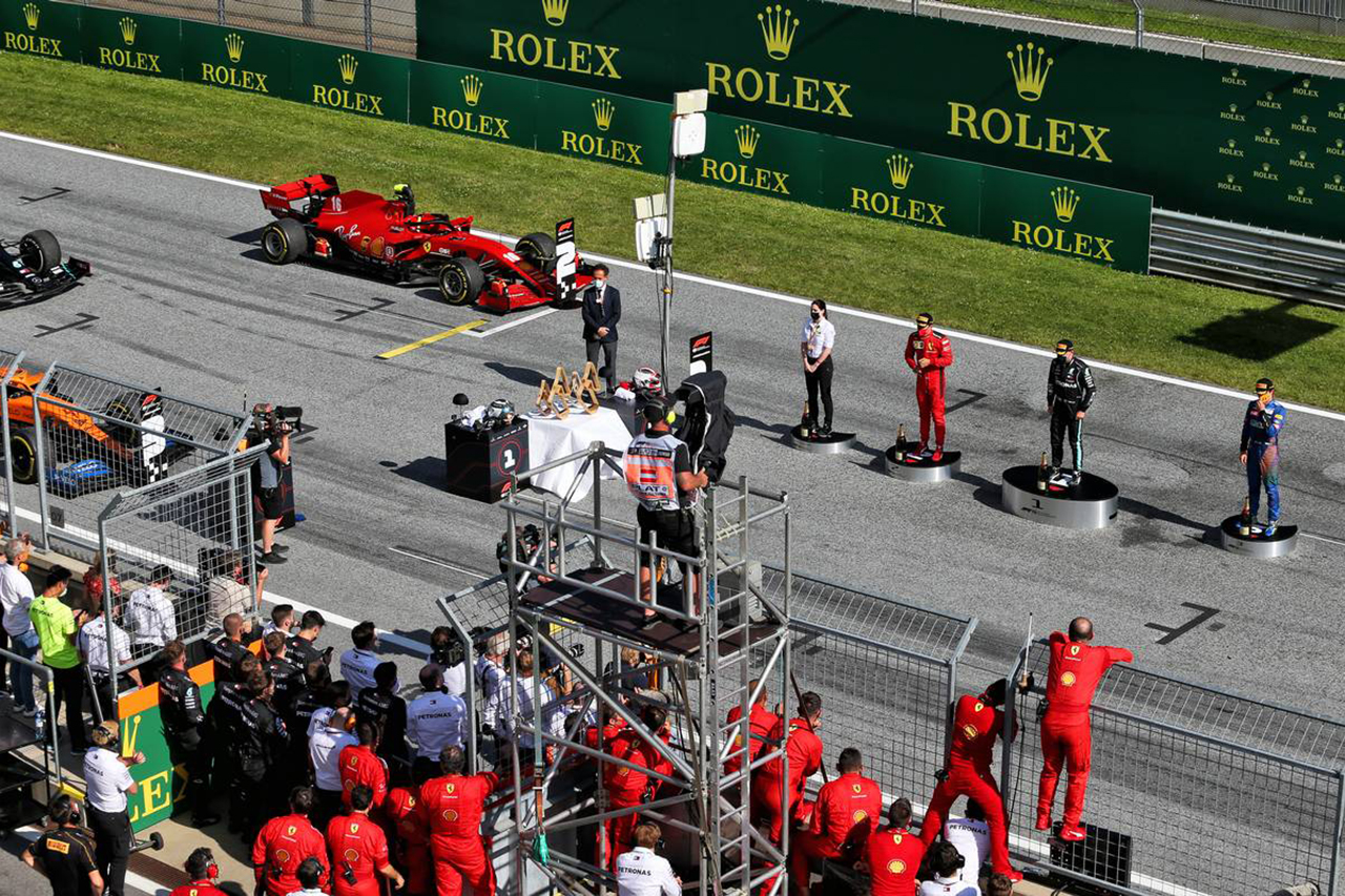 2020年 F1ポイントランキング:マクラーレンがランキング2位スタート