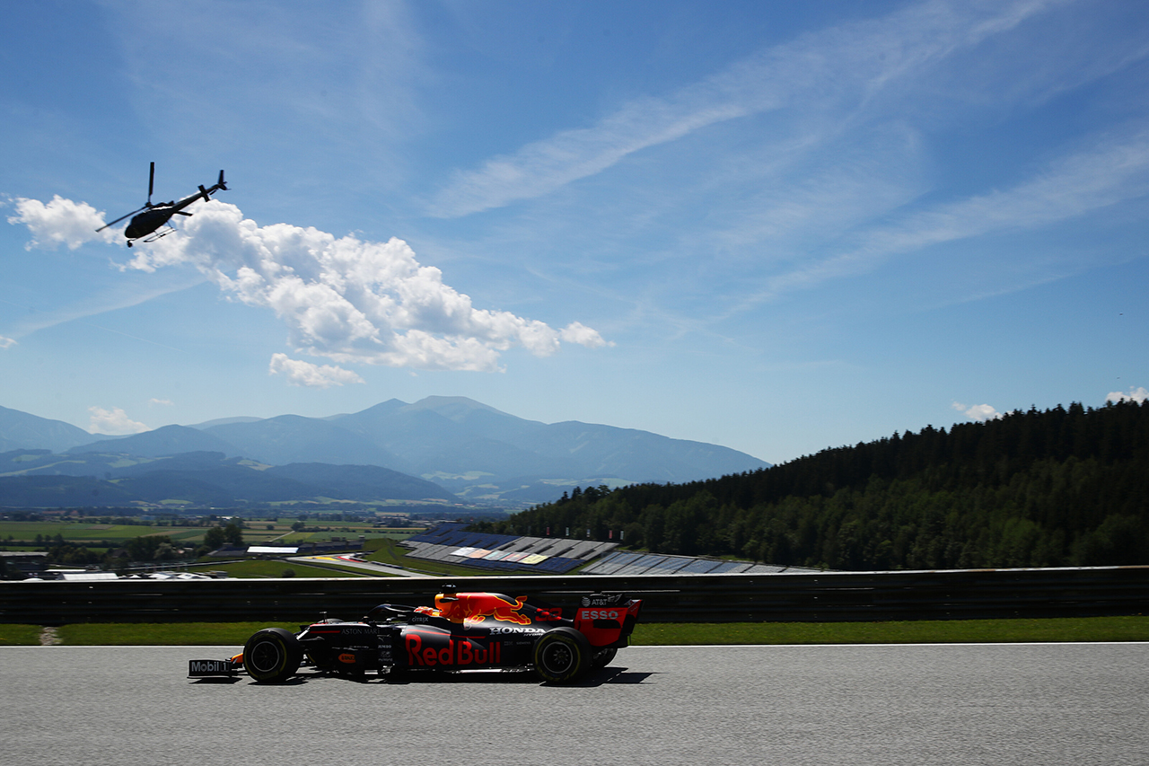 【速報】 F1シュタイアーマルクGP FP1 結果：フェルスタッペンは2番手