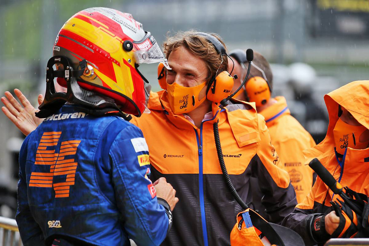 マクラーレンF1のカルロス・サインツ、予選自己ベストの3番手