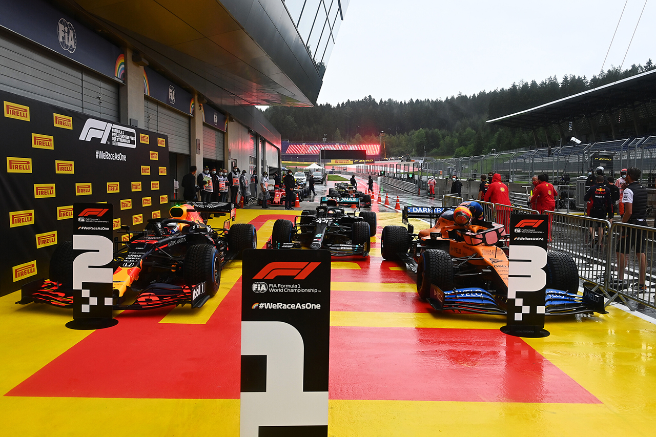 2020年 F1シュタイアーマルクGP 決勝：正式スターティンググリッド