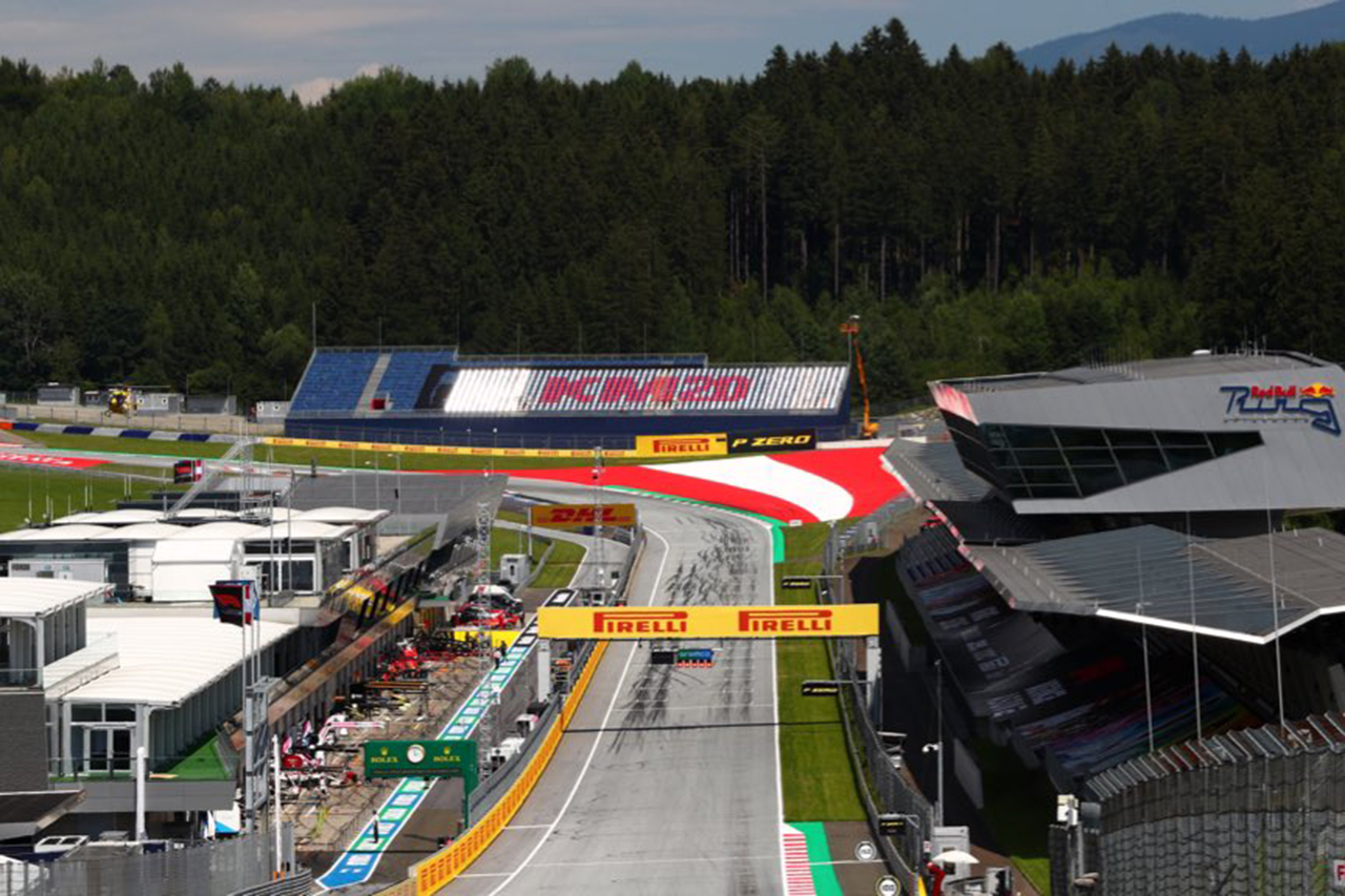 F1シュタイアーマルクGP：インタラクティブファンスタンドを設置