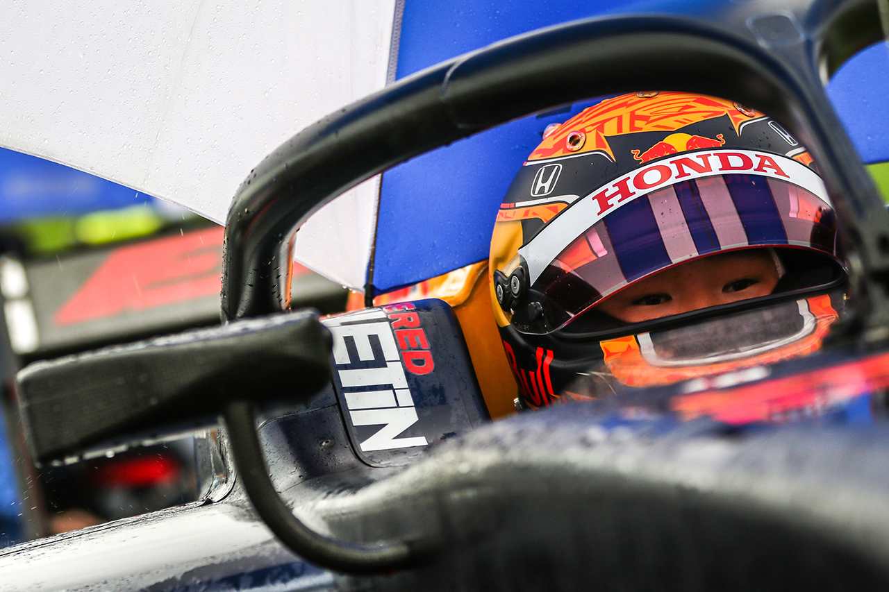 FIA-F2：ホンダF1育成の角田裕毅が参戦2戦目で初表彰台を獲得