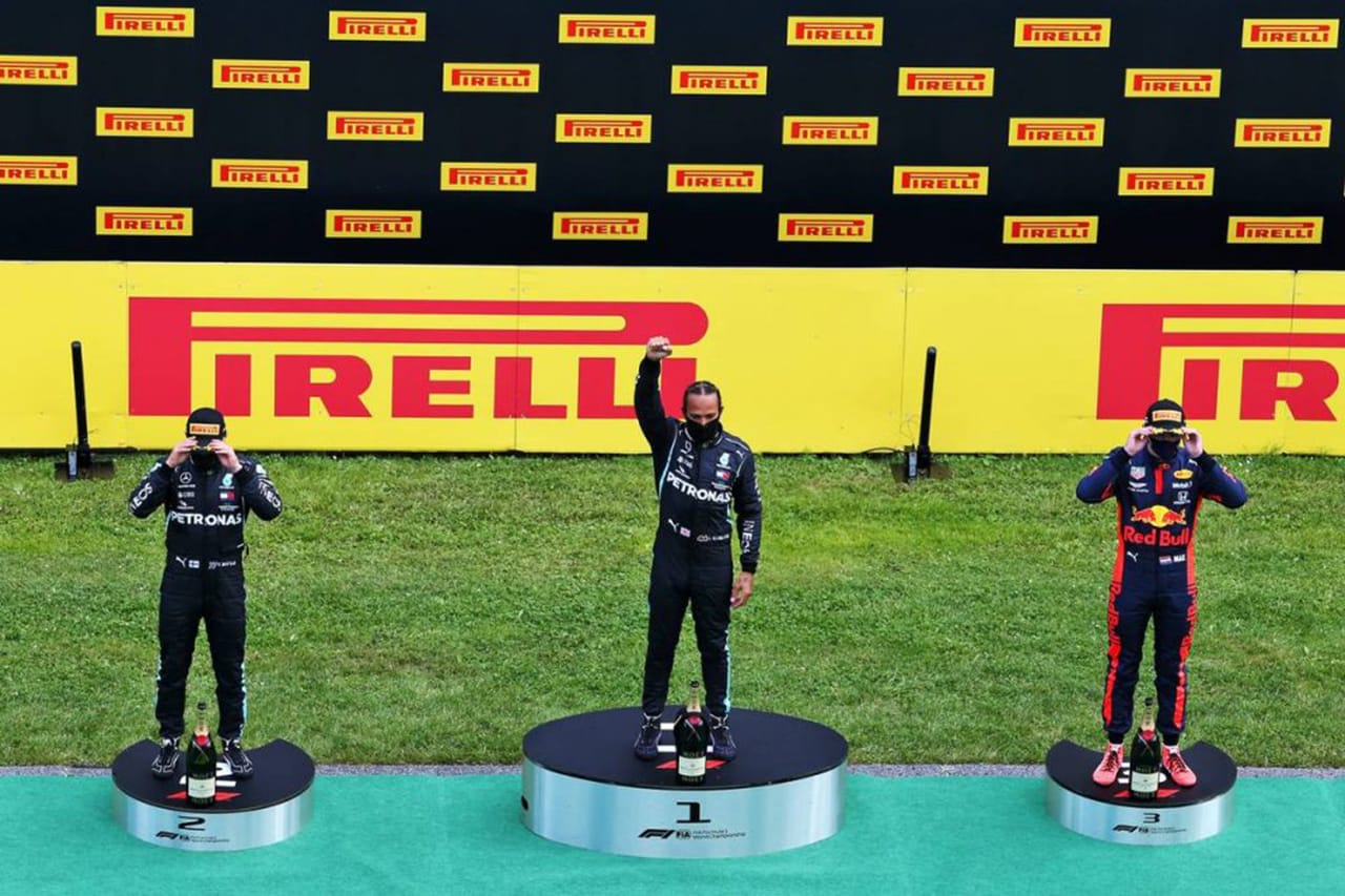 2020年 F1ポイントランキング:バルテリ・ボッタスが首位をキープ