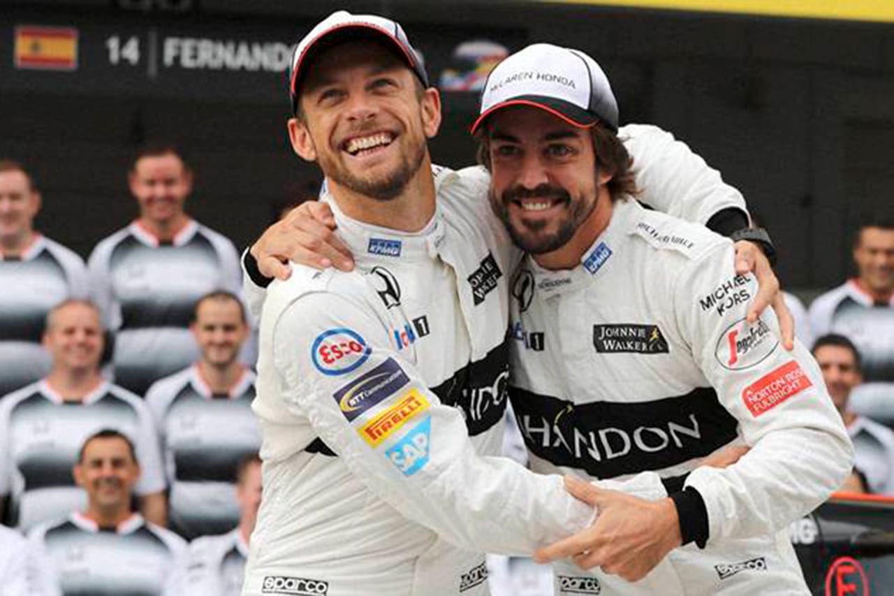 ジェンソン・バトン、ルノーF1の復活に期待 「強いアロンソが見たい」