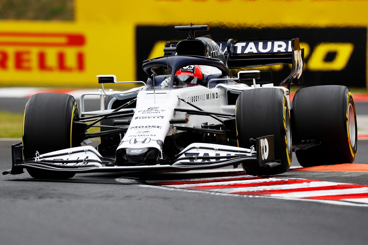 アルファタウリ・ホンダF1 「両ドライバーがバランスとグリップに苦労」