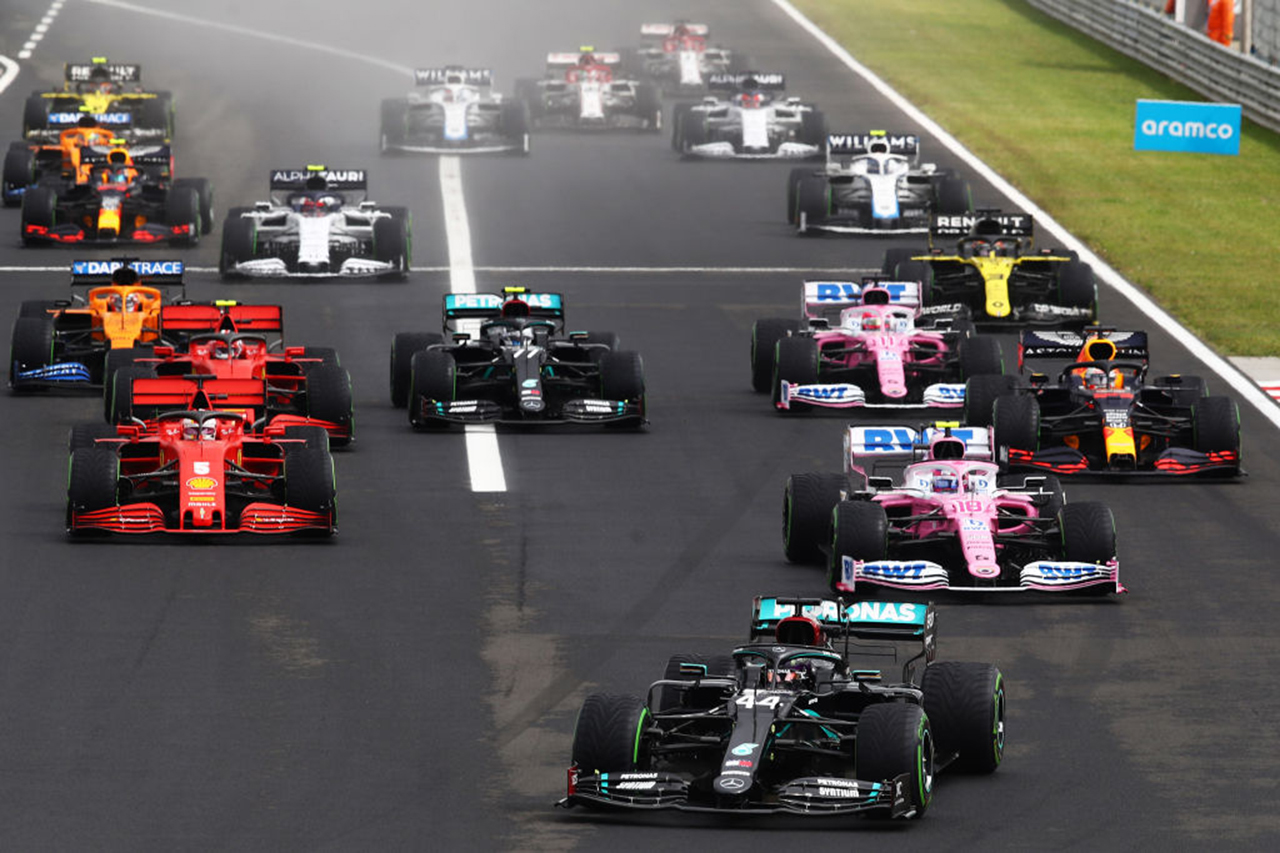 F1ハンガリーGP 決勝:ハミルトン優勝、フェルスタッペンが2位表彰台