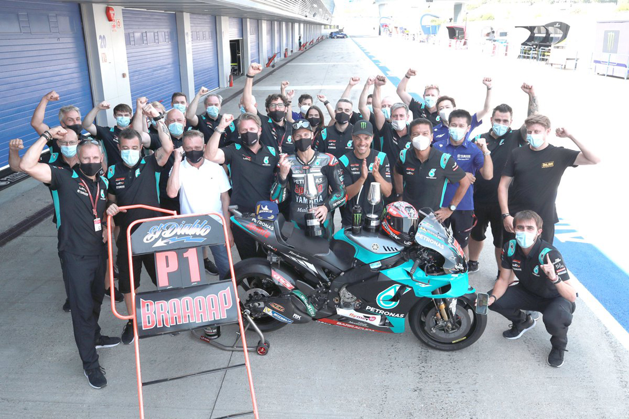 MotoGP スペインGP 結果：クアルタラロが最高蜂クラスで初優勝