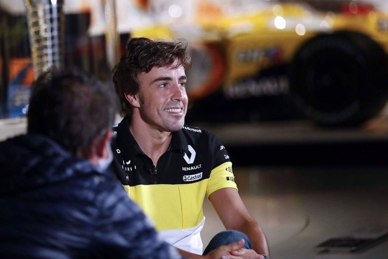 フェルナンド・アロンソ 「来年ルノーF1が上位を争えないのは承知の上」