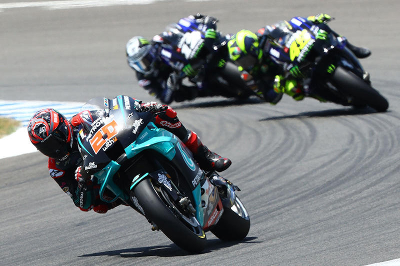 MotoGP：クラルタラロが開幕2連勝、中上貴晶が自己最高位の4位入賞
