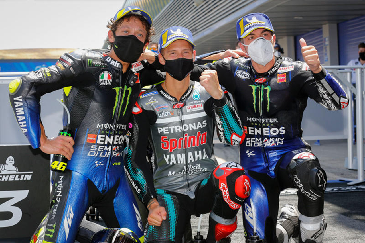 MotoGP:ヤマハ 第3戦 アンダルシアGP 決勝レポート