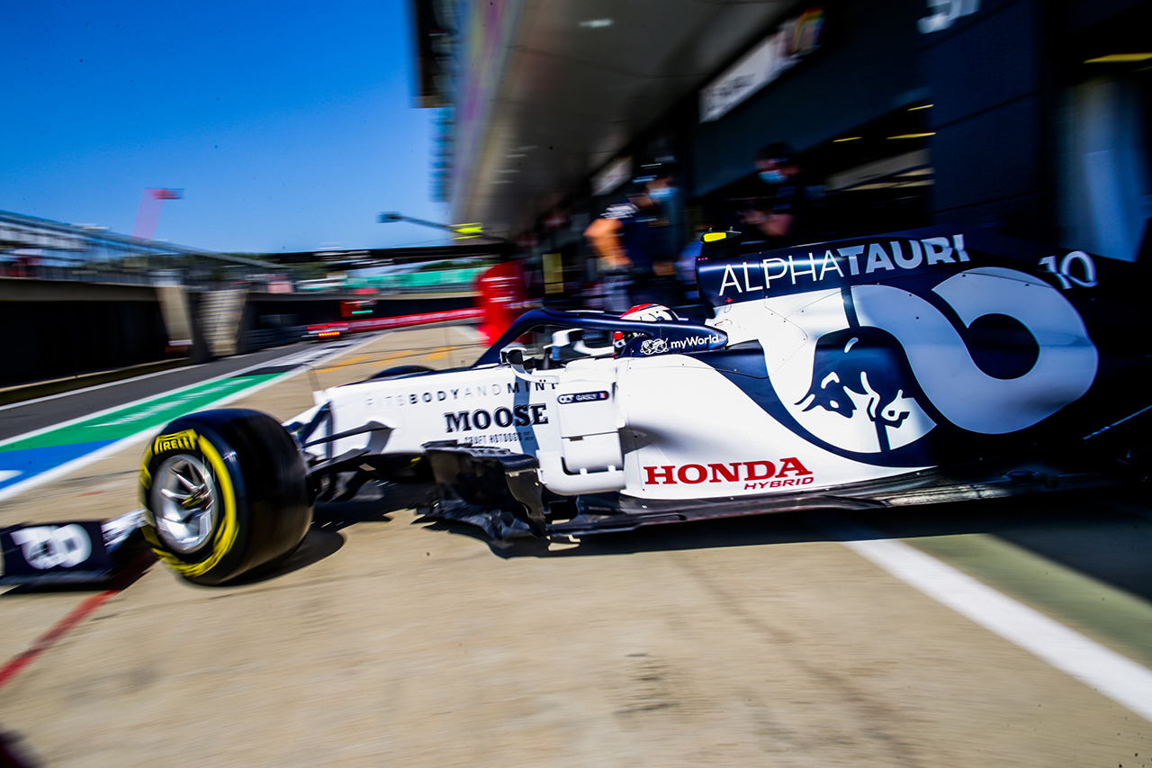 アルファタウリ・ホンダF1 「新しいパーツやセットアップアイテムを試した」
