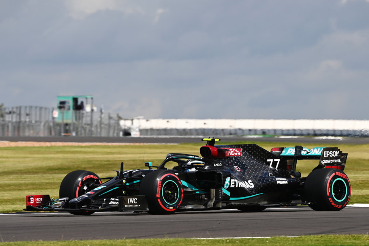 F1イギリスGP フリー走行3回目:メルセデスF1が盤石の1-2体制