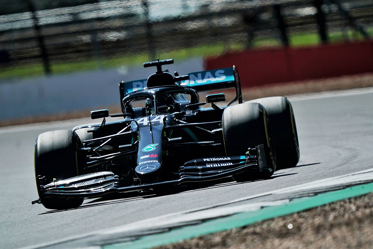 F1イギリスGP 予選:ハミルトンPP獲得でメルセデスが1列目独占