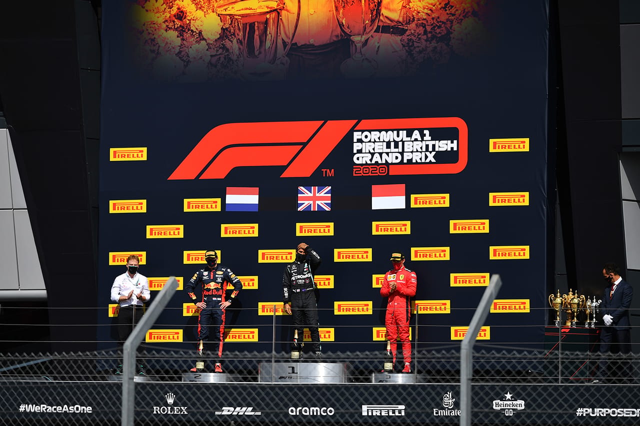2020年 F1ポイントランキング:ルイス・ハミルトンがリードを拡大