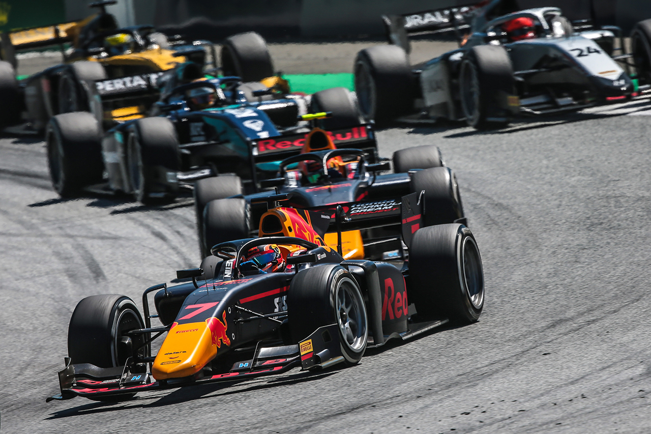 FIA-F2 開幕戦 オーストリア大会 レース2：角田裕毅は11位でフィニッシュ