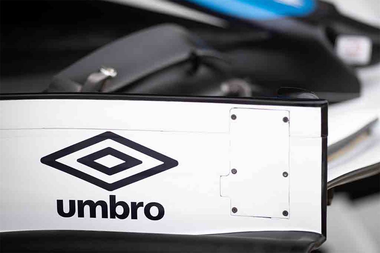 ウィリアムズF1、umbro(アンブロ)とのスポンサー契約を発表