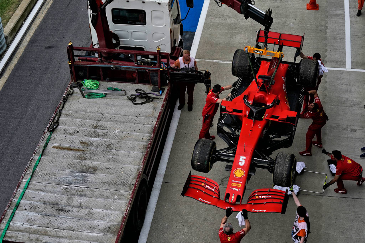 フェラーリF1、両ドライバーに2基目のエンジンを投入 / 70周年記念GP