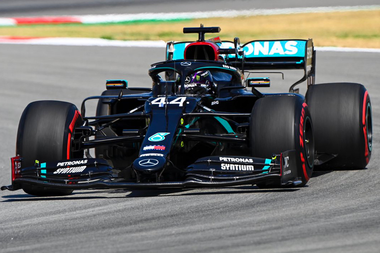 F1スペインGP フリー走行3回目:ハミルトン首位でメルセデス盤石の1-2
