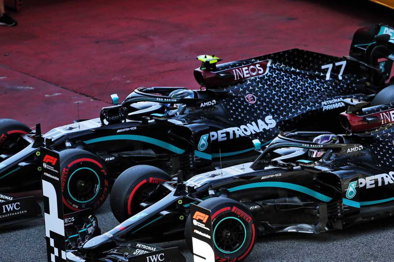 2020年 F1スペインGP 決勝:スターティンググリッド