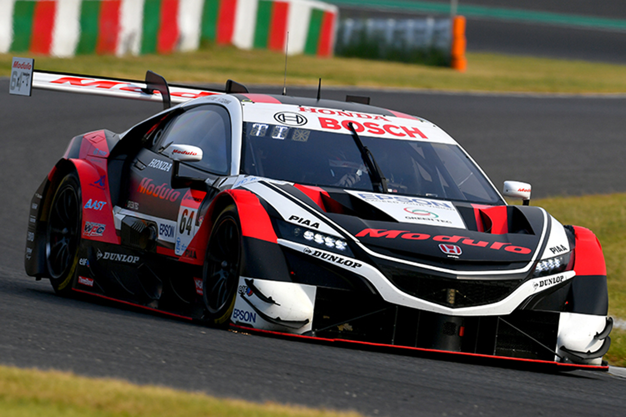 スーパーGT 第3戦 鈴鹿 予選：Modulo NSX-GTがポールポジション