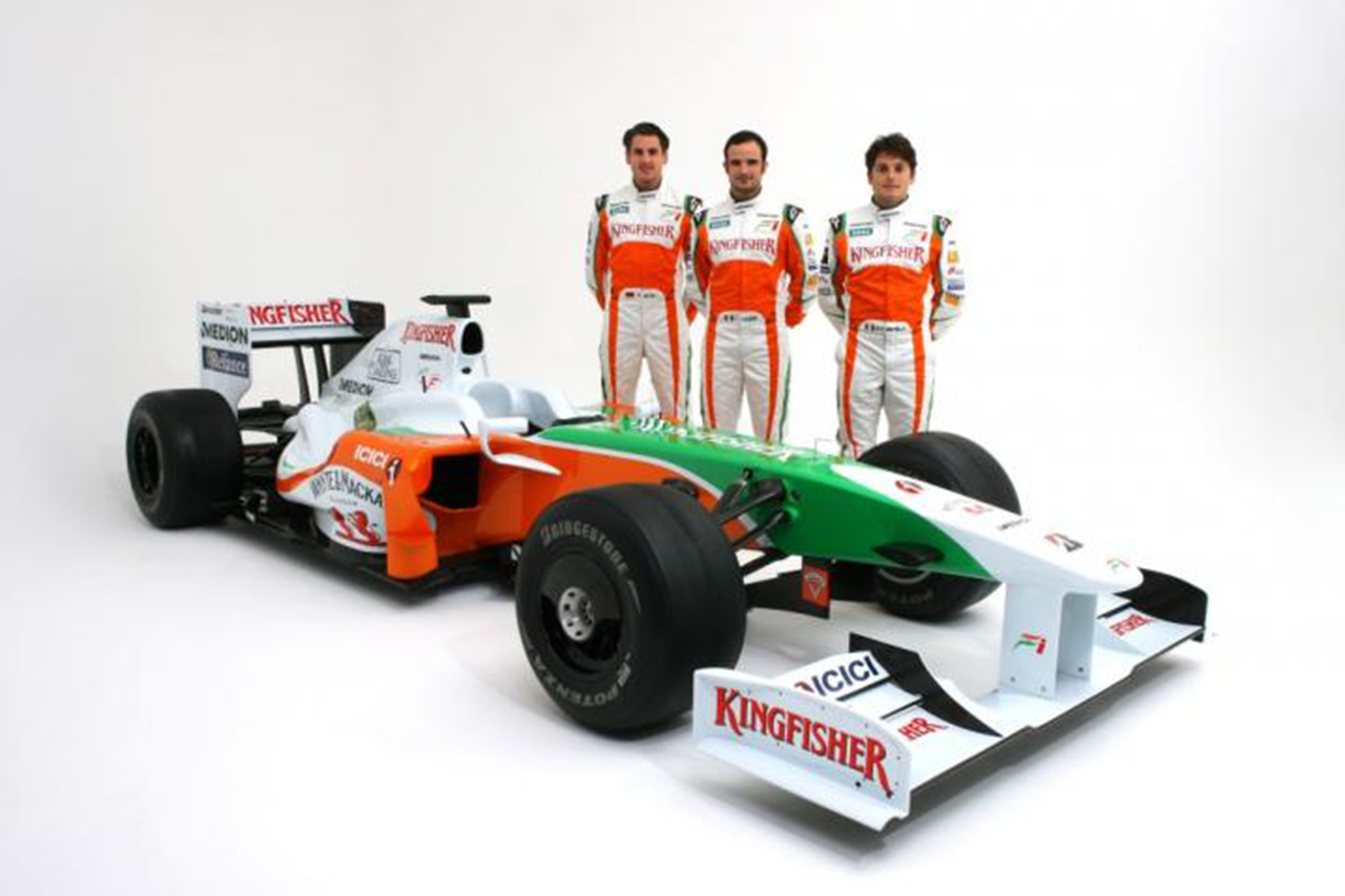 フォース・インディア、VJM02を発表
